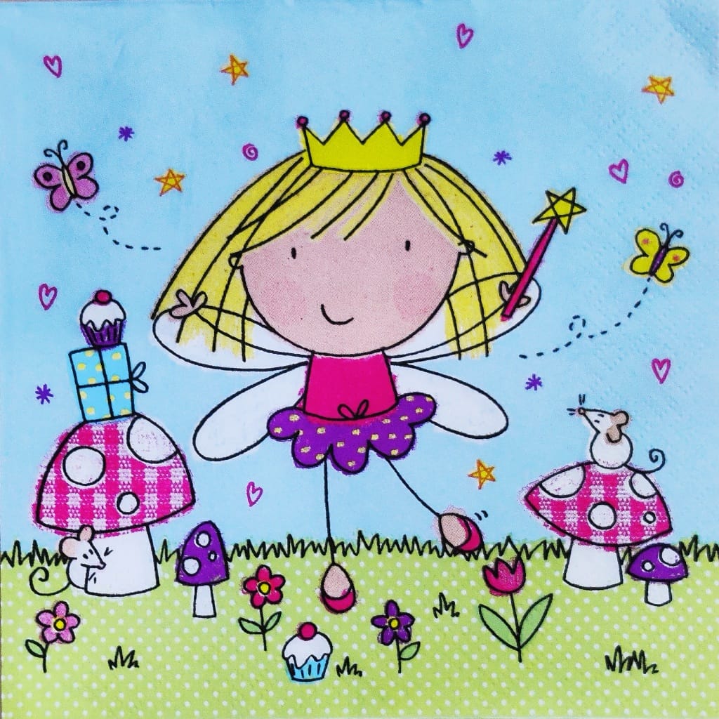 Princess girl ( German Napkins Tissues )