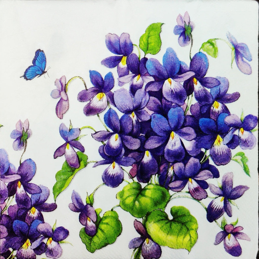 Purple n Lavender ( German Napkin Tissues )