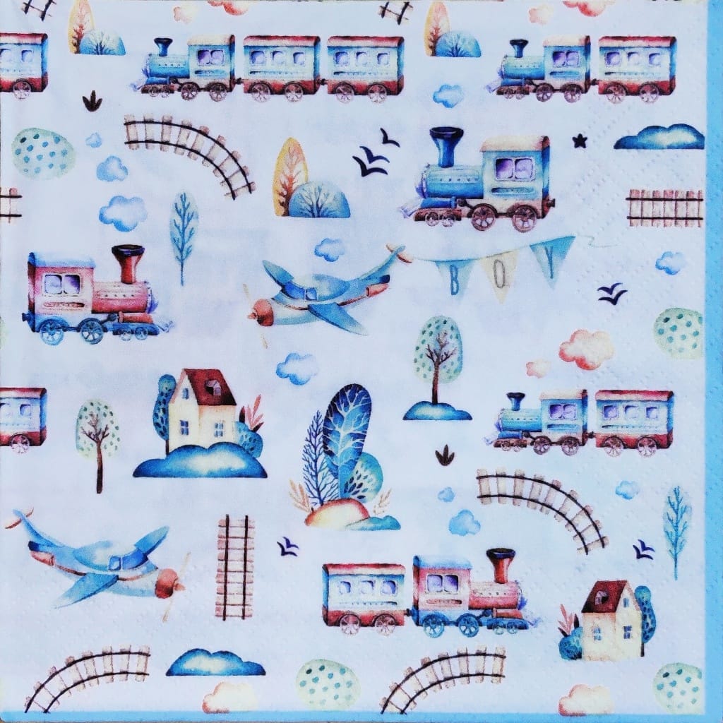 kiddo Boy theme ( German Napkins Tissues )