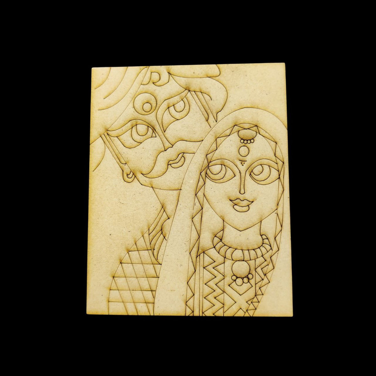PattaChitra - FolkArt (Premarked Embellishments MDF)