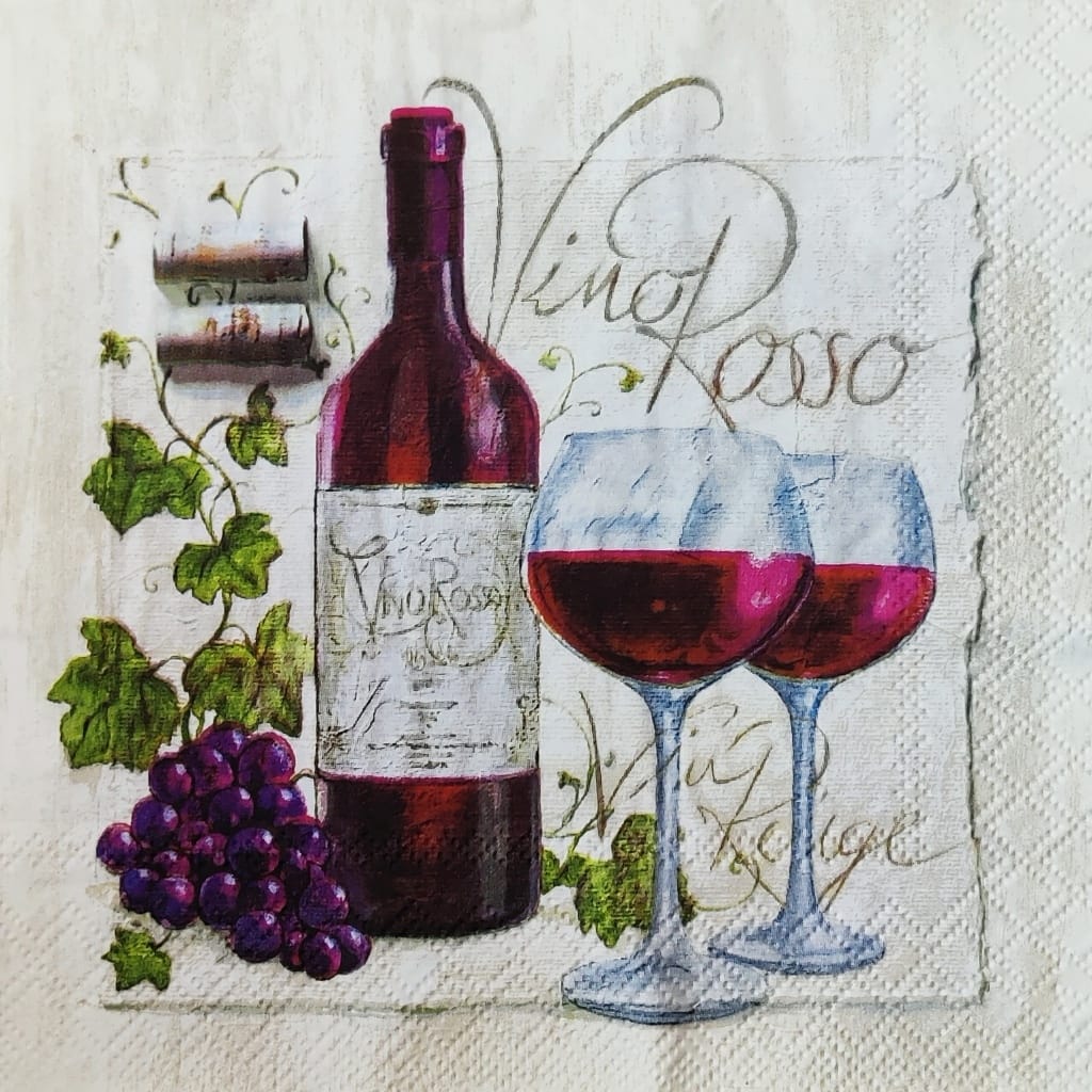Red Wine ( German Napkins Tissues )
