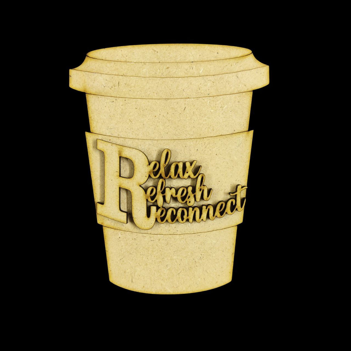Relax Refresh Reconnect ( Fridge Magnet Base )