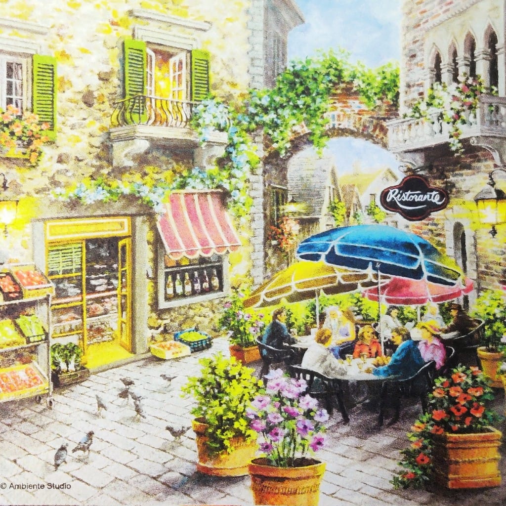 Italian Ristorante ( German Napkins Tissues )