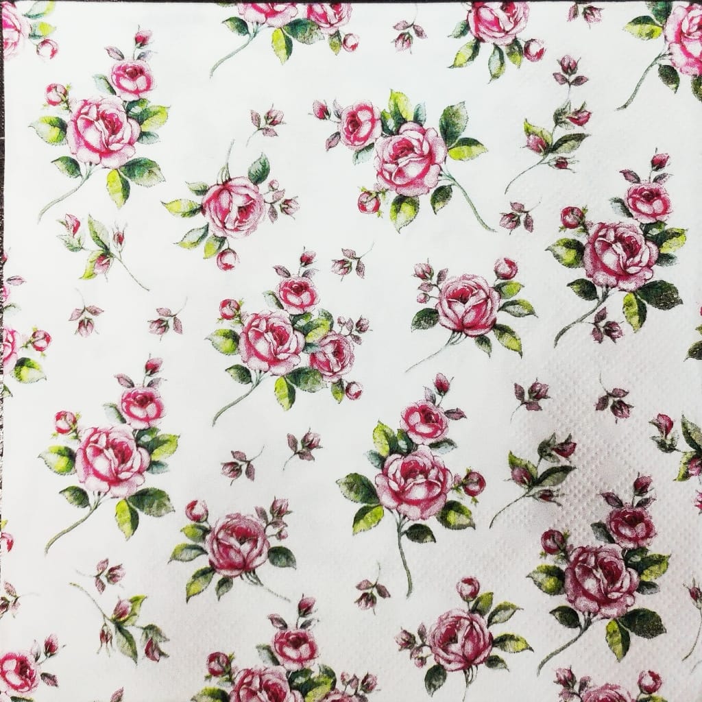 Rose patterns ( German Napkins Tissues )