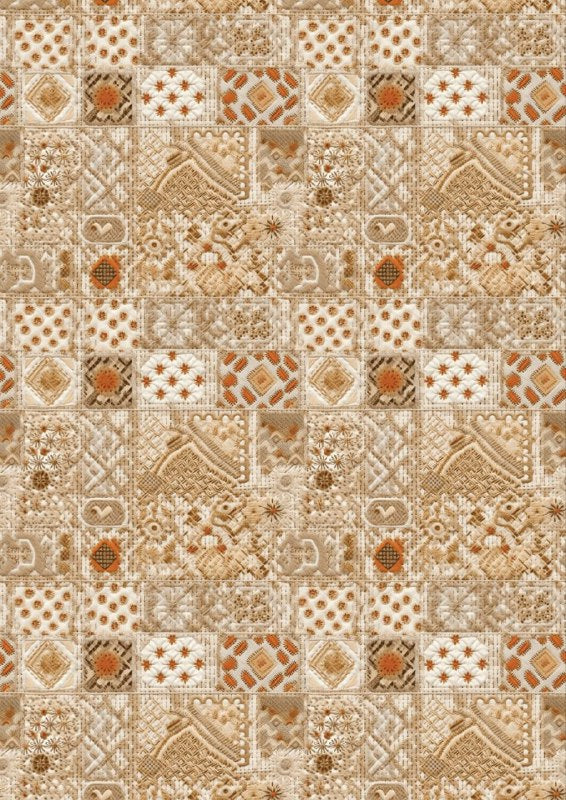 Royal Patchwork - 3 (Decoupage Paper)