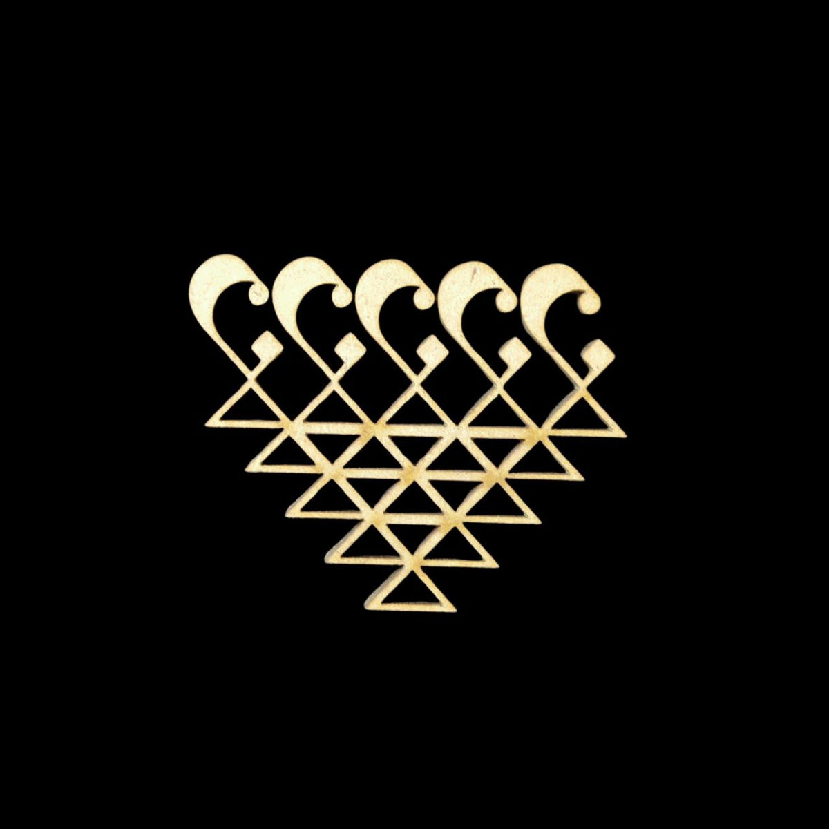 Saraswati Yantra Cutout (MDF Blank)5