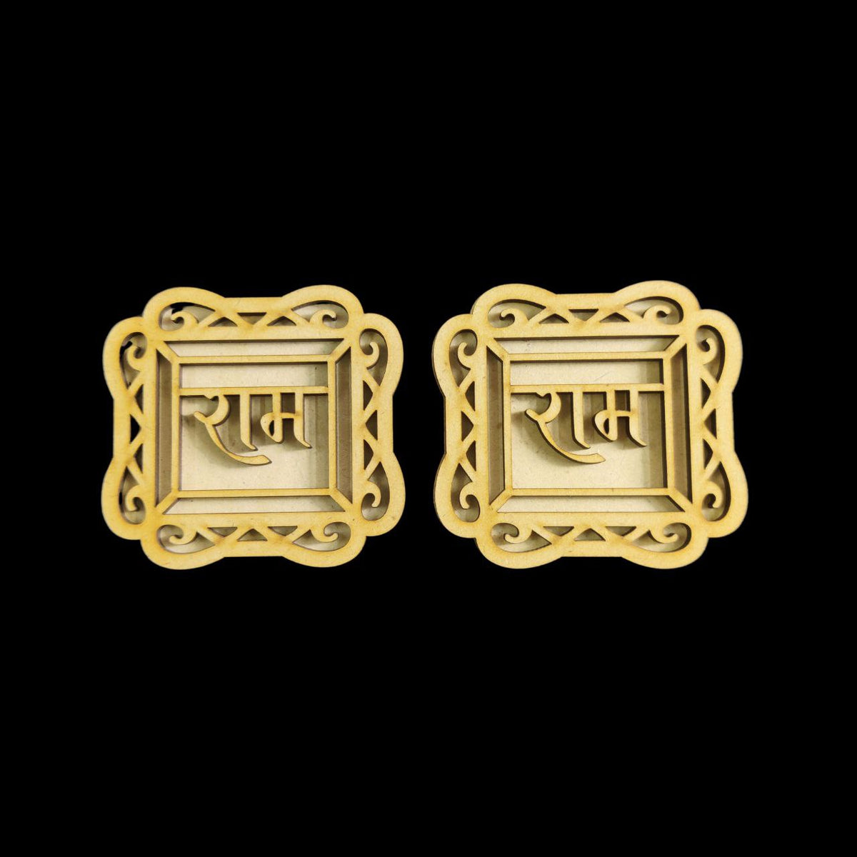 Ram-Ram (MDF Shubh Labh Cutout) Festive