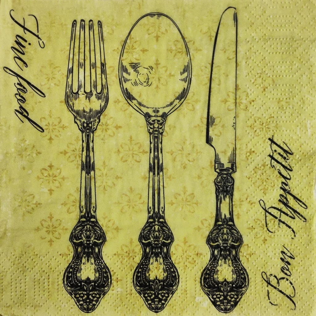 Silverware ( German Napkins Tissues )