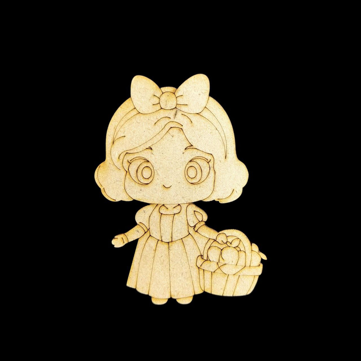 Snow White ( MDF - Premarked Painting base)