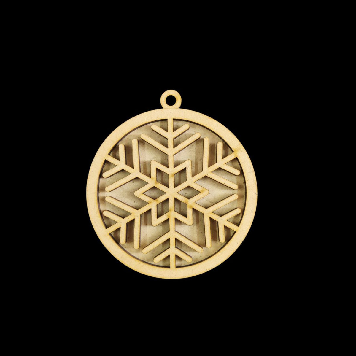 Snowflake - Layered Ornaments (MDF-Festive Christmas )4