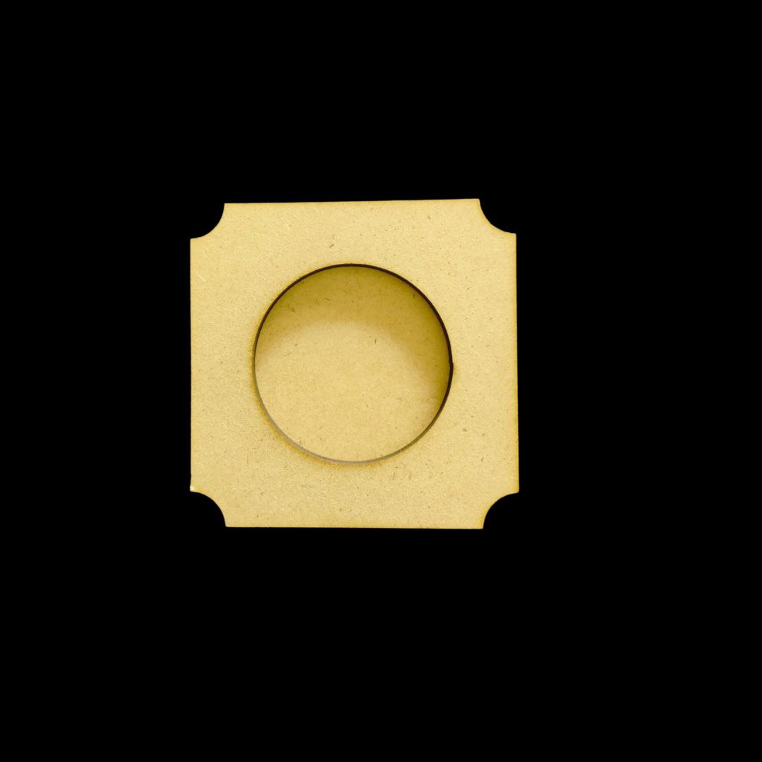 Square notched ( Mini Tealight )