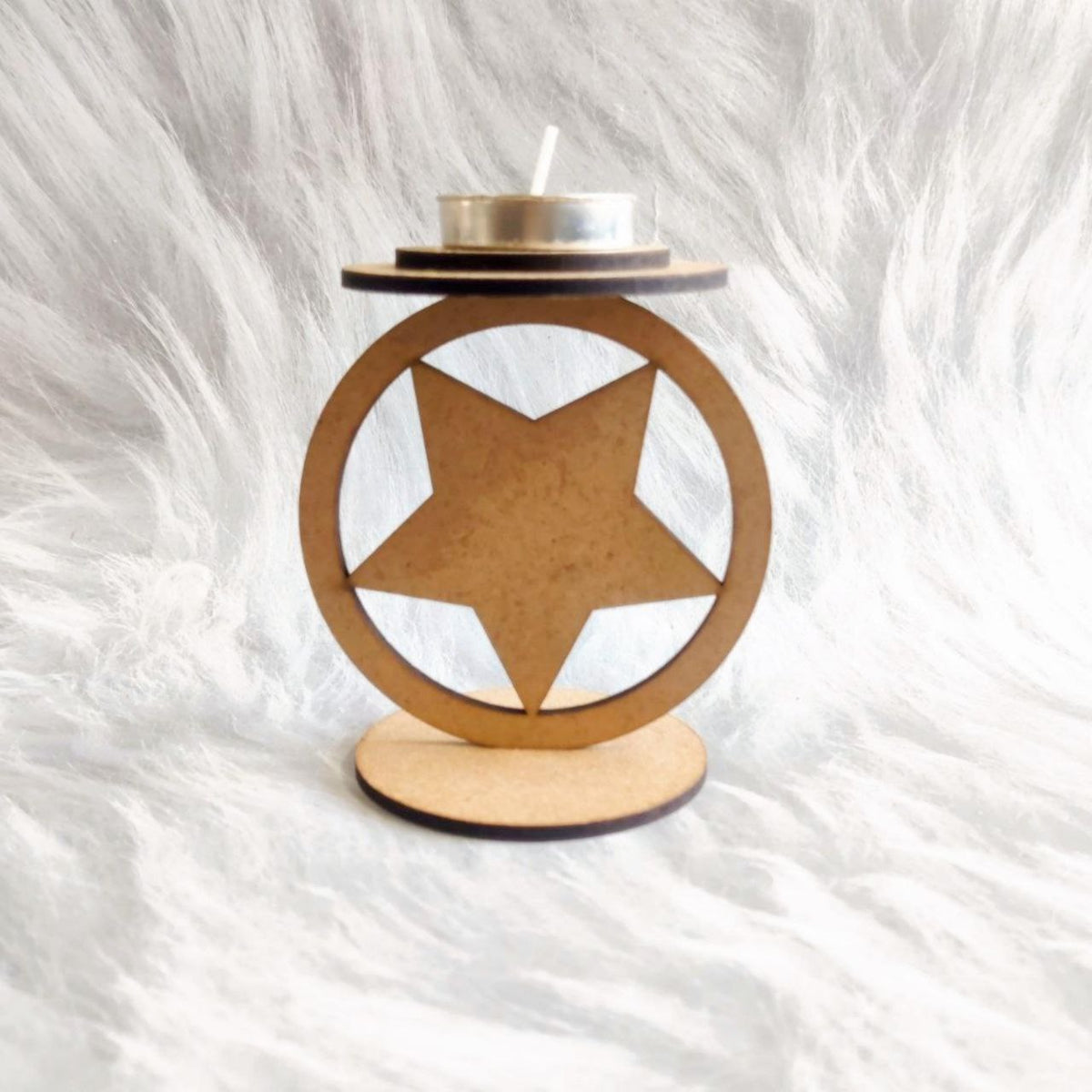 Star ( Christmas - Tealight Holder )