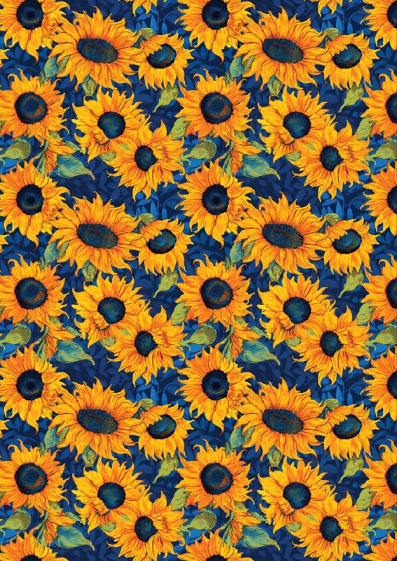 Sunflowers Everywhere (Decoupage Paper)