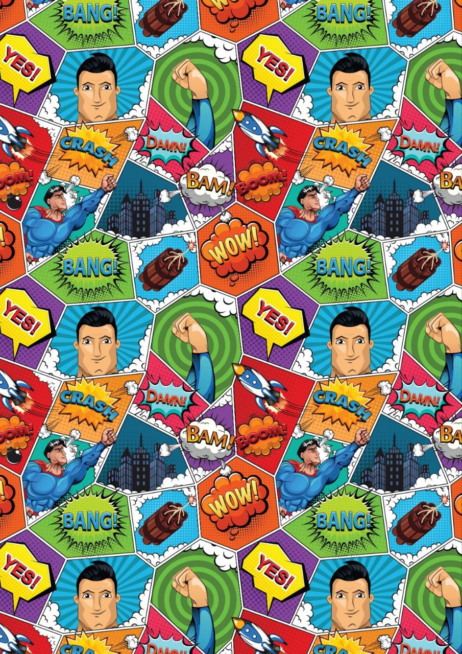 SuperPowers (Kids - Decoupage Papers )