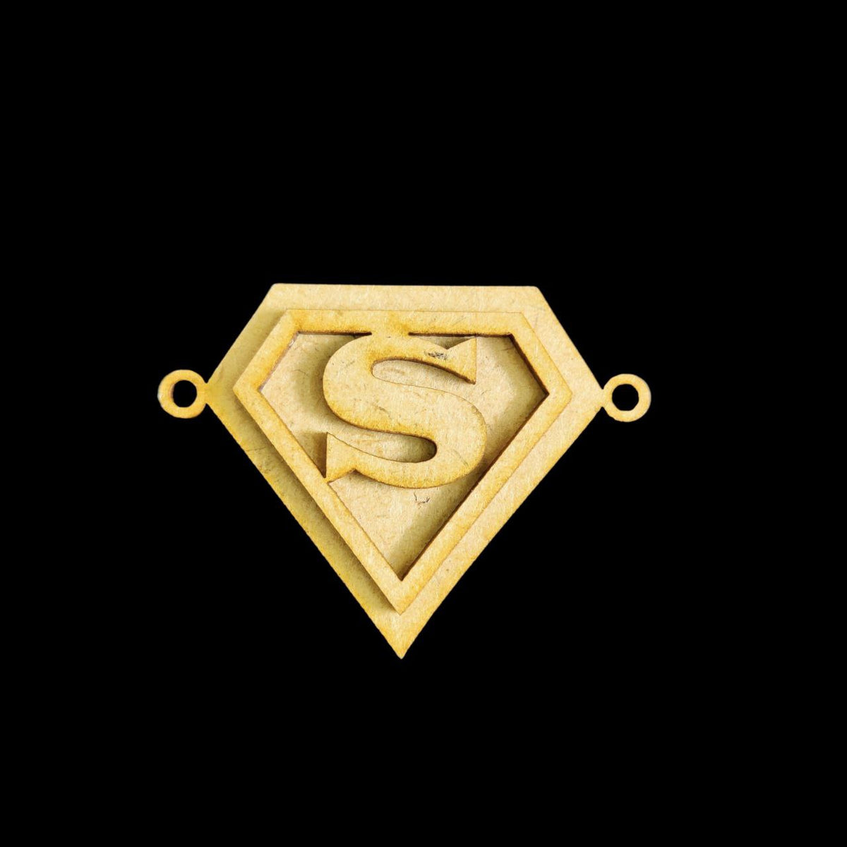 Superman (Kids MDF Layered Logo Rakhi)