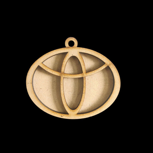 Renault - Car Logo ( MDF Keychain Base )