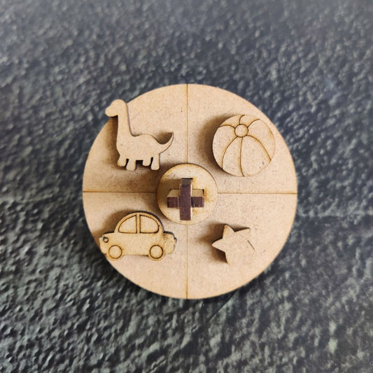 Toys Theme - DIY Spinner Kit (MDF)
