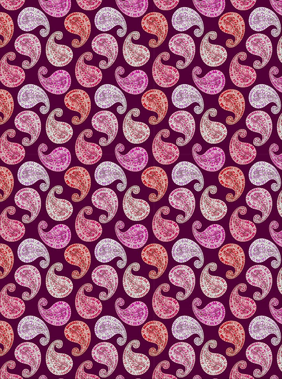 Traditional Ethnic Paisley (Instant Transfer Sheet)