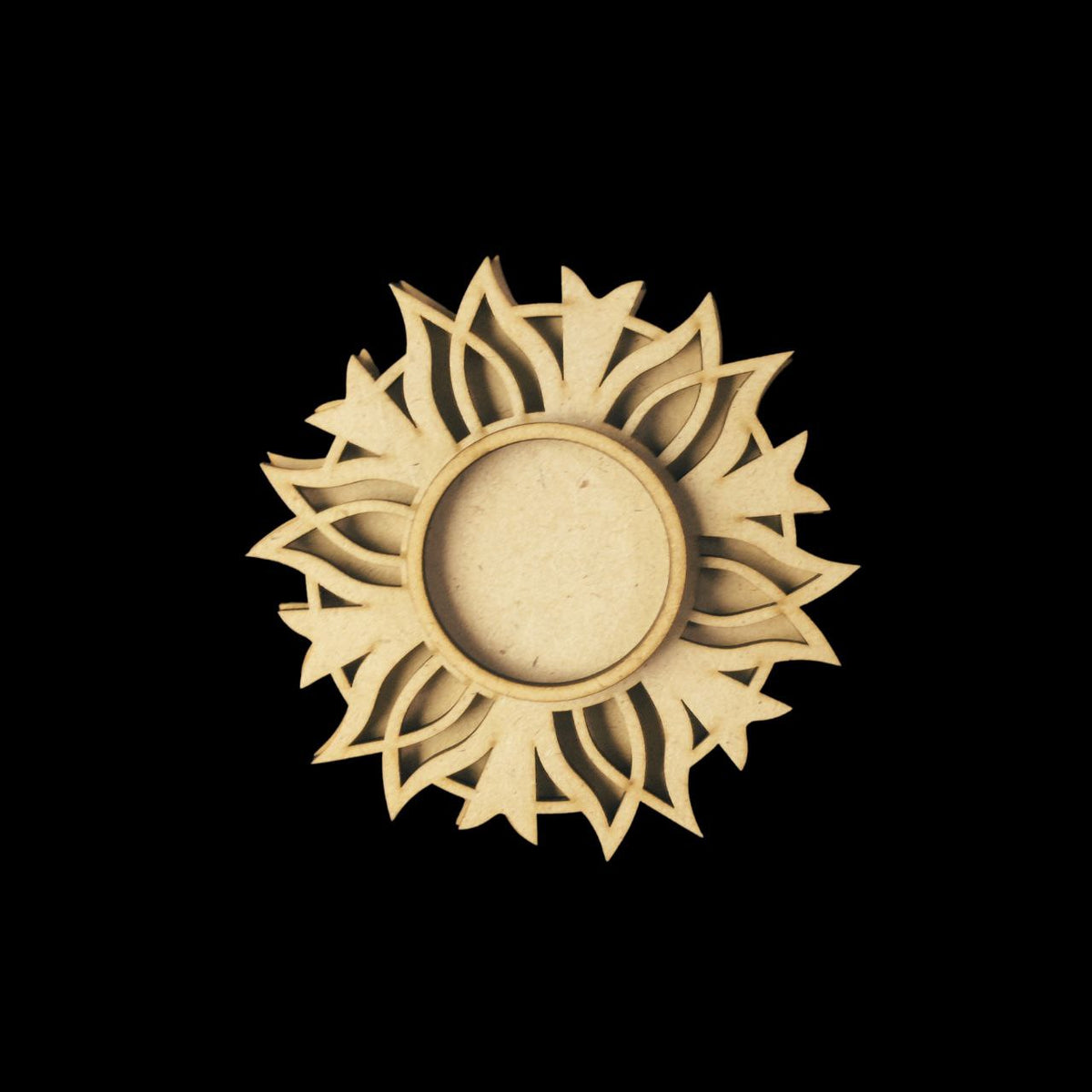 Tulip Petal - Cutwork Tealight holder (MDF) Diwali Festive Collection