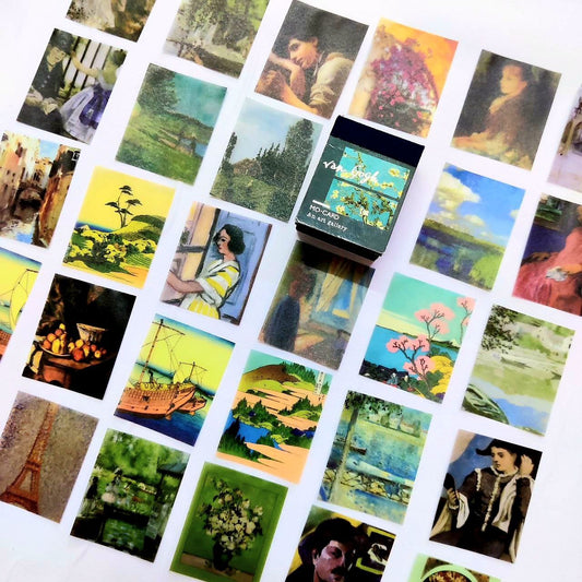 Vincent Van Gogh Art ( Journaling Supplies - Vellum Sheets)