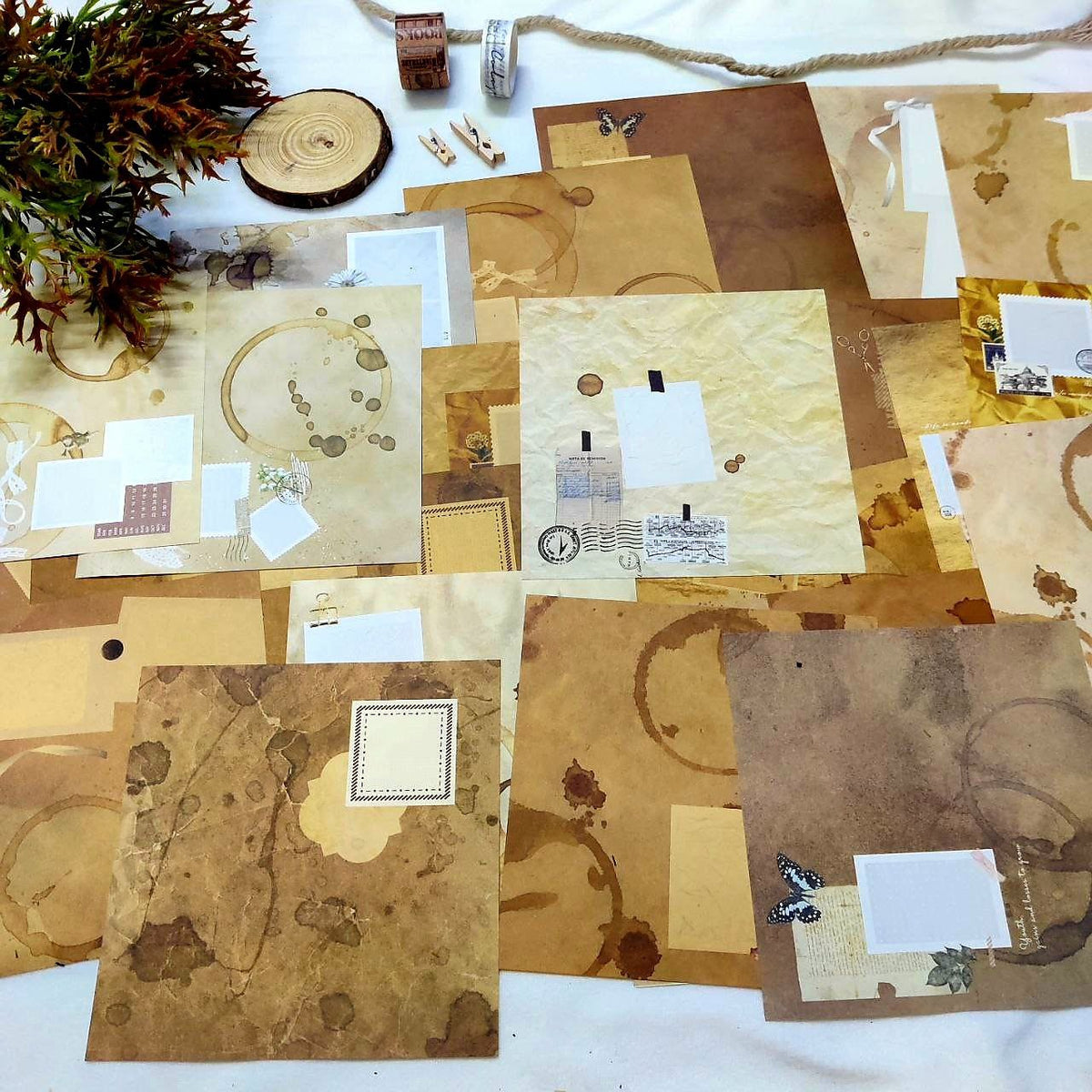 Vintage Scars ( Journaling Supplies )