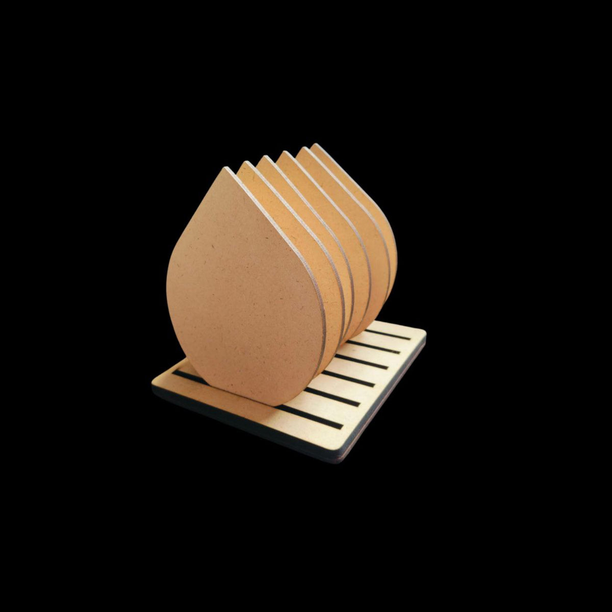 Waterdrop Coaster (MDF Blank)