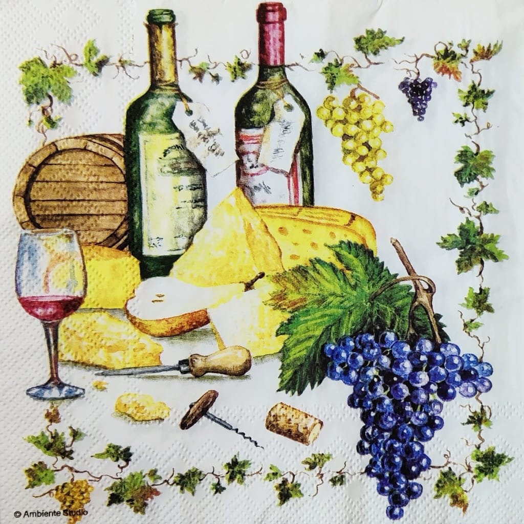 Grape Wine ( German Napkins Tissues )