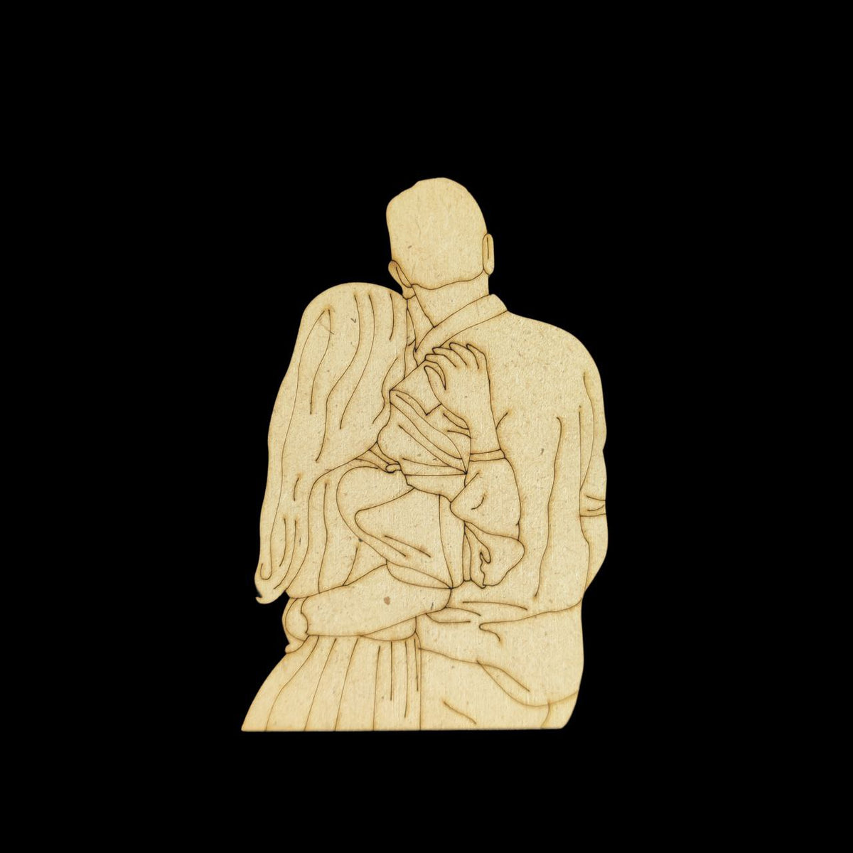 World is ours - Couple in Love (MDF Premarked Bases - Valentine's Collection)