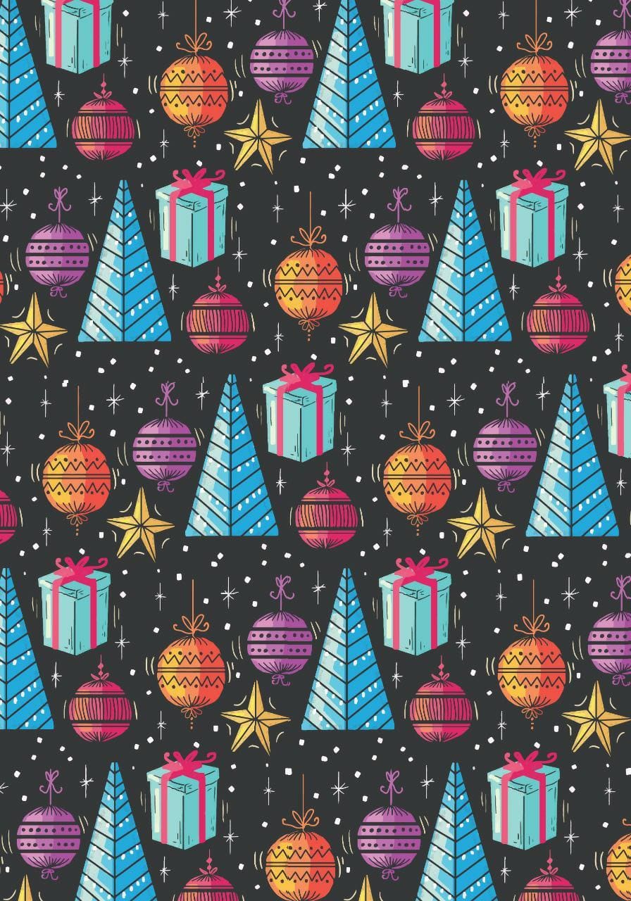 Christmas Pattern ( Instant Transfer Sheets )