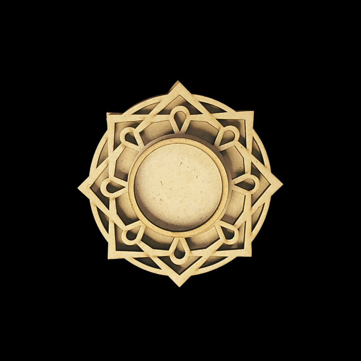 Starry Drops - Cutwork Tealight holder (MDF) Diwali Festive Collection