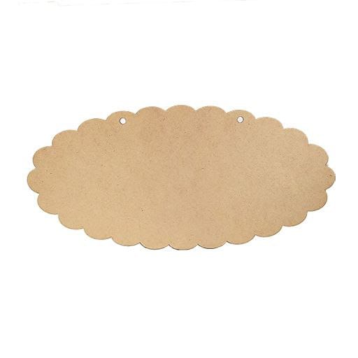 Scallop ( MDF Name Plates )
