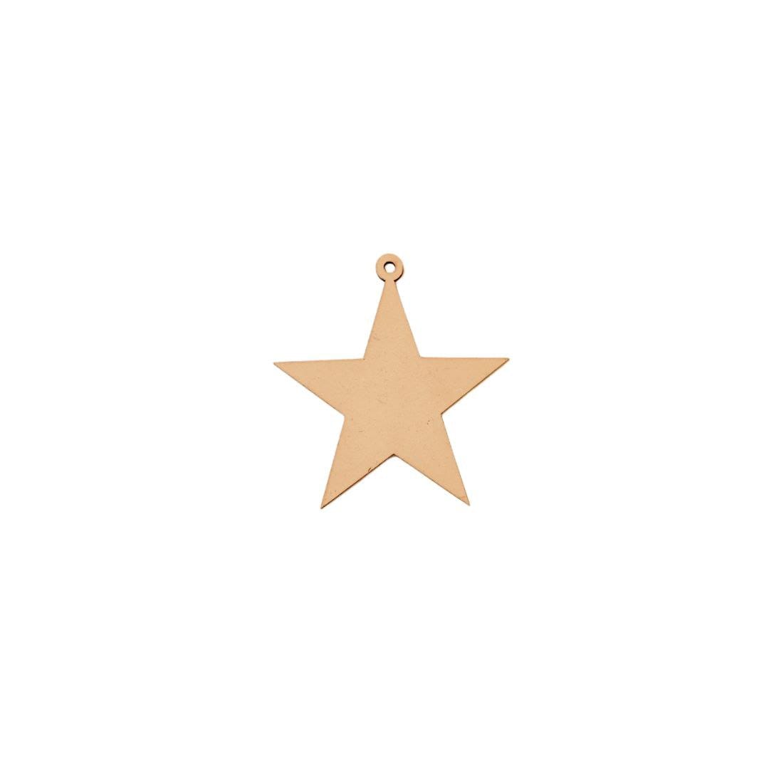 Star ( MDF - Christmas Ornaments )