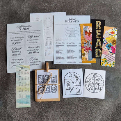 Fridge Magnet Calendar Kit 2026 (Kitchen)