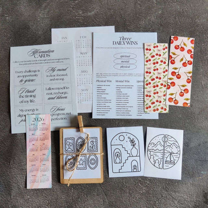 Desk Calendar Kit 2026 (Aesthetic)