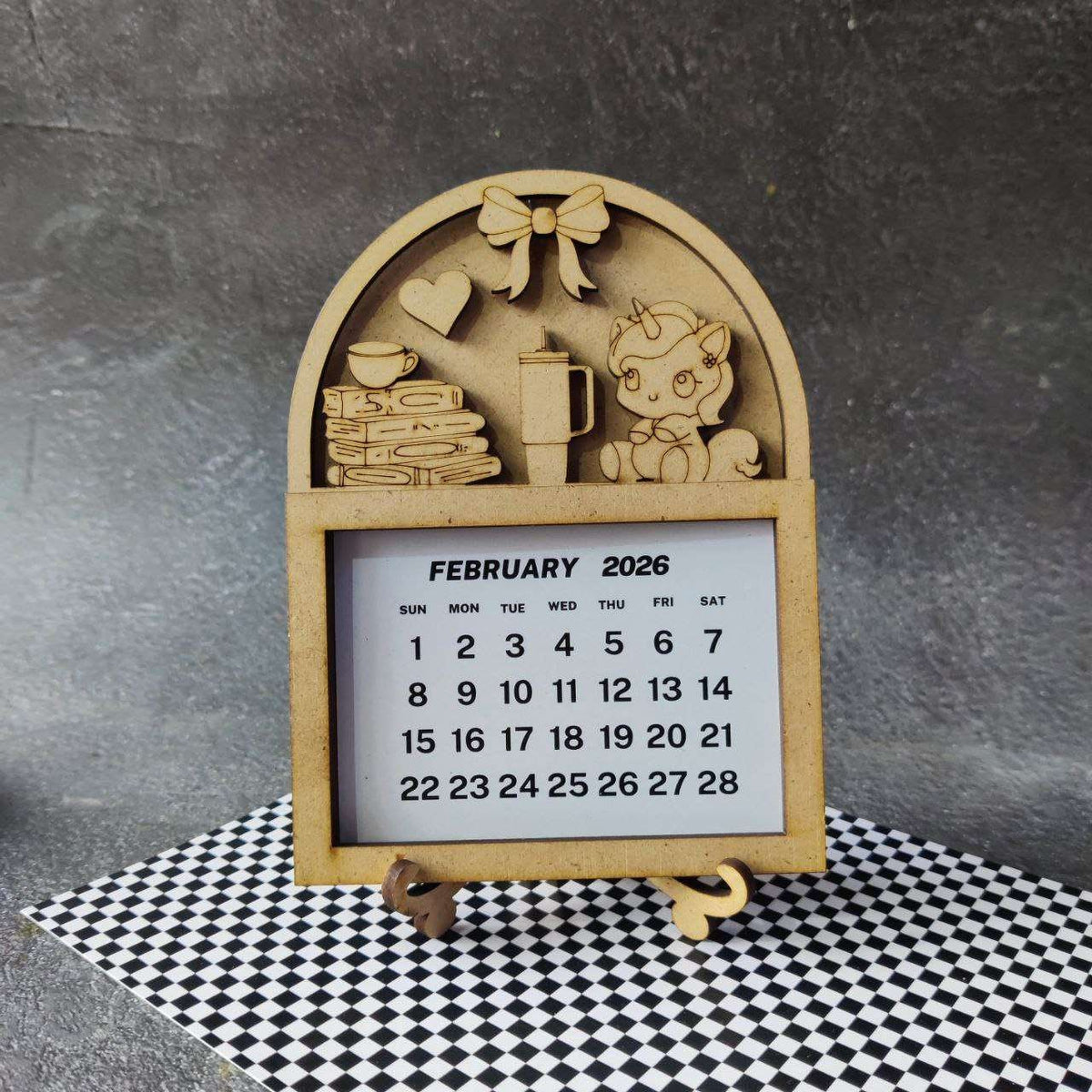 Desk Calendar Kit 2026 (Girls)
