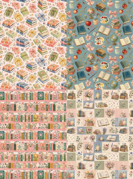 Teacher's Day 4 in 1  (Decoupage Paper)