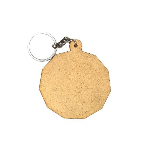 11 corners - ( MDF - Keychain Base )