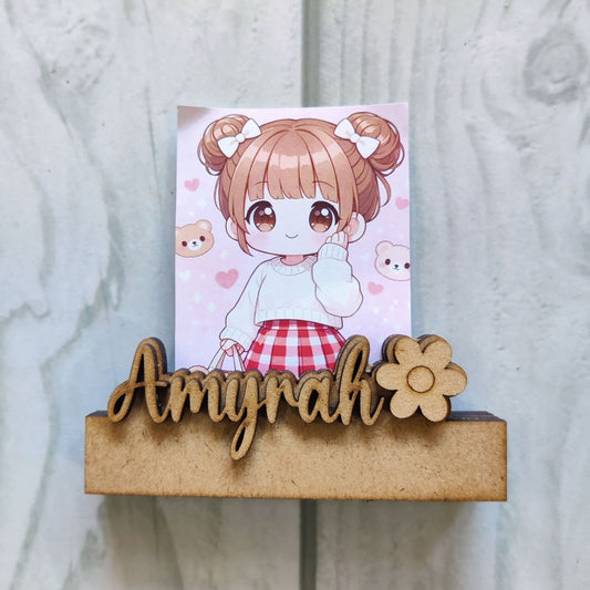 Floral - 2in1 DIY Kit - Fridge Magnet Cum Desk Stand