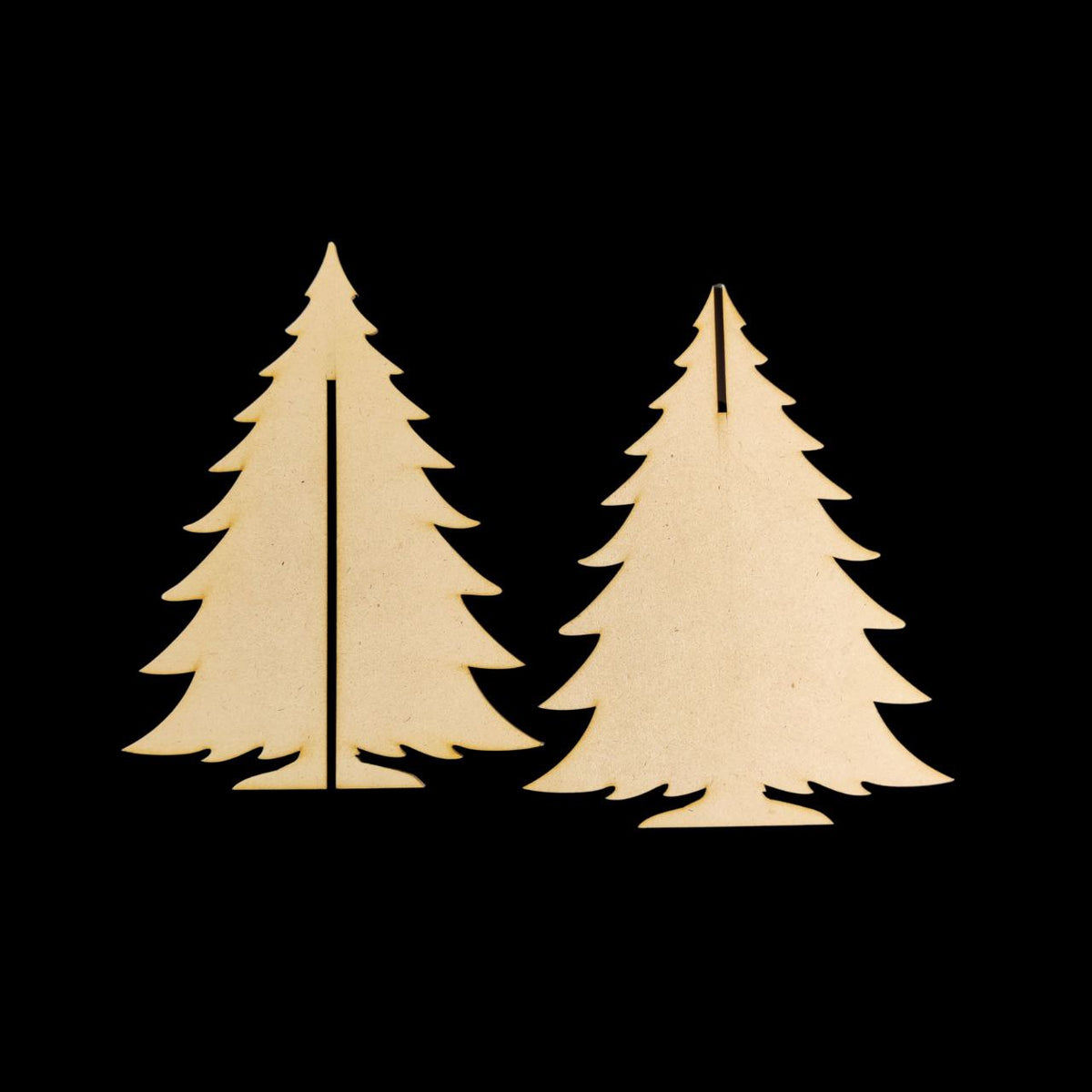 3D desk christmas Tree (MDF)- 2