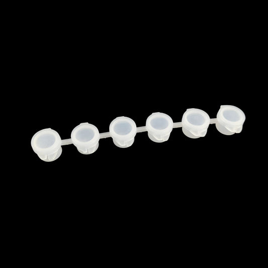 2.4ML - Empty Mini Paint Pot Strip (Craft Embellishment)
