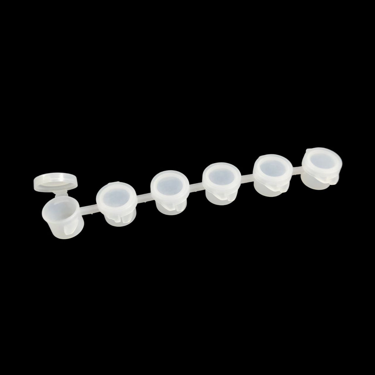 2.4ML - Empty Mini Paint Pot Strip (Craft Embellishment)