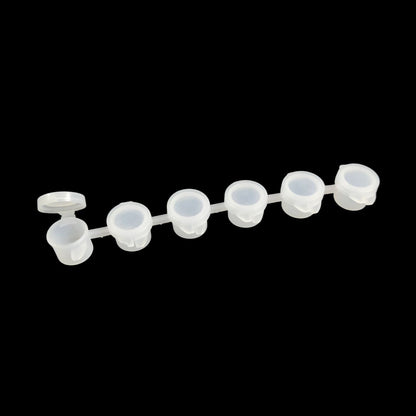2.4ML - Empty Mini Paint Pot Strip (Craft Embellishment)