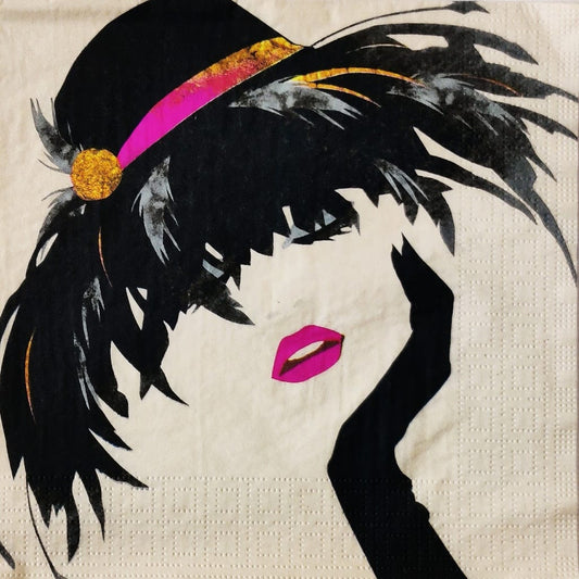 Vogue girl ( German Napkins Tissues )