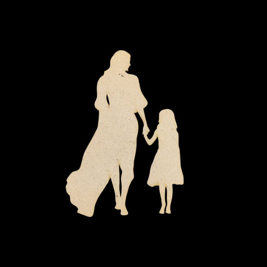 My Lovely Mom (MDF Silhouette Cutout) Celebrating Mothers
