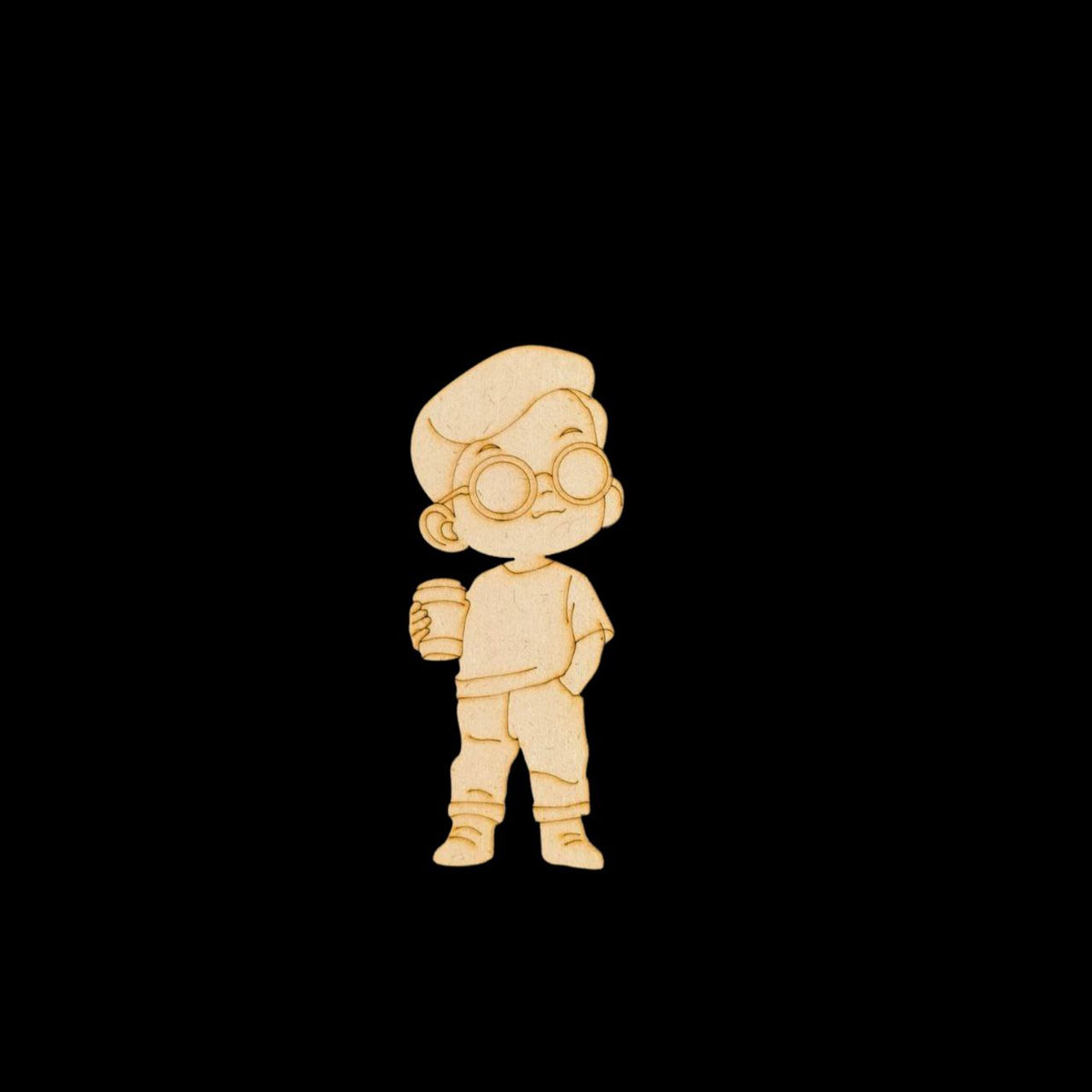 Alpha Kid (MDF - Premarked Painting base)