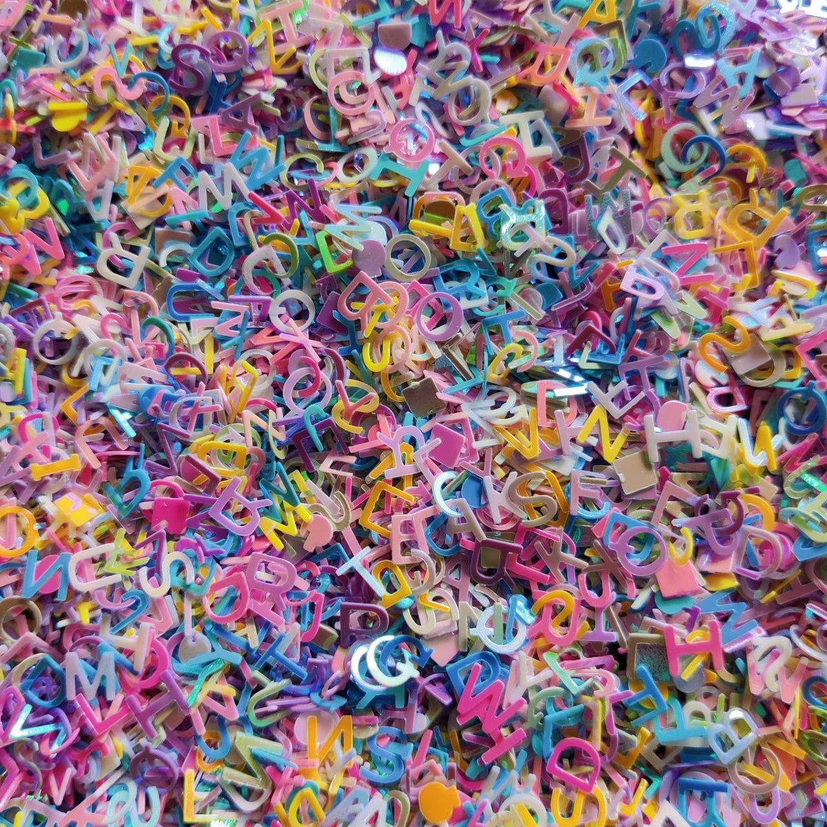 Alphabets Mix - Sequins