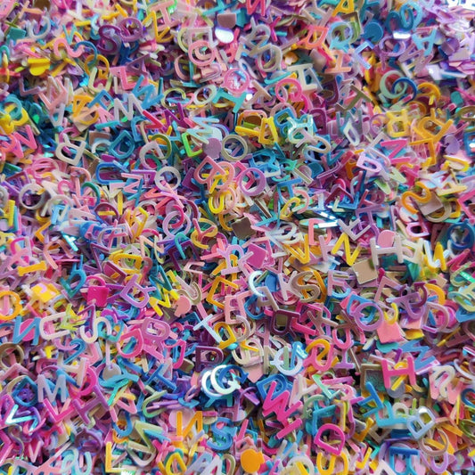 Alphabets Mix - Sequins