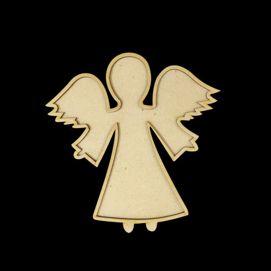 Angel - Christmas Mosaic Base - MDF