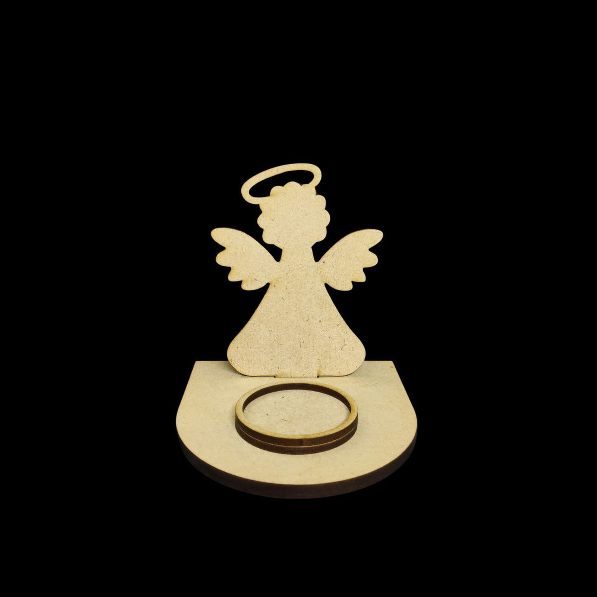 Angel (DIY Tealight Holder - MDF Christmas Collection)