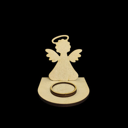 Angel (DIY Tealight Holder - MDF Christmas Collection)